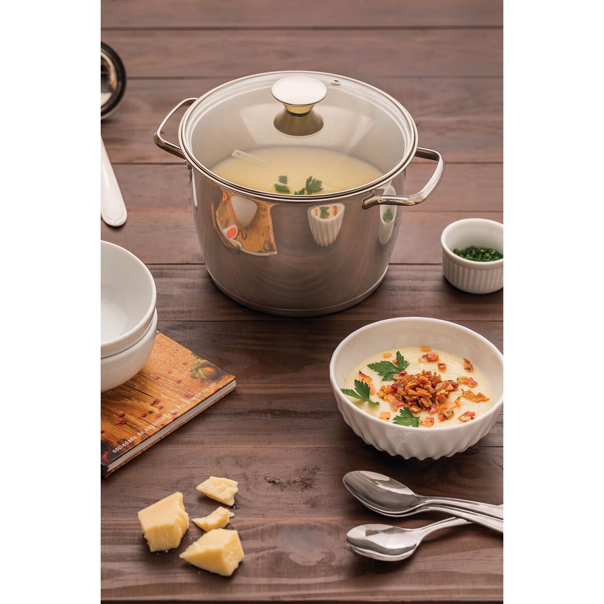 OLLA ALTA 22CM - 5,50 L - ALLEGRA