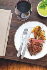 Tramontina Juego de Cubiertos de Acero Inoxidable Laguna 16 piezas