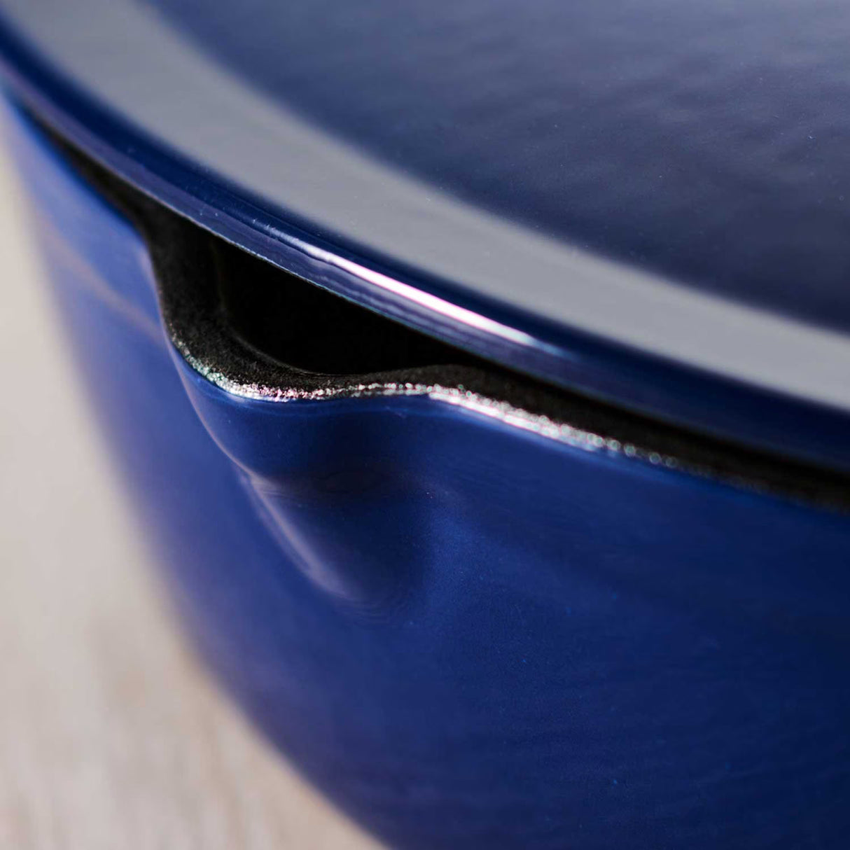 Tramontina Cazuela Baja de Hierro Fundido Esmaltado Azul 30 cm 3,8 L