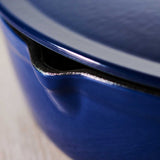 Tramontina Cazuela Baja de Hierro Fundido Esmaltado Azul 30 cm 3,8 L