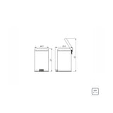 CUBO DE BASURA 3l.