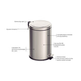 CUBO DE BASURA 20l.