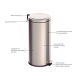 CUBO DE BASURA 30l.