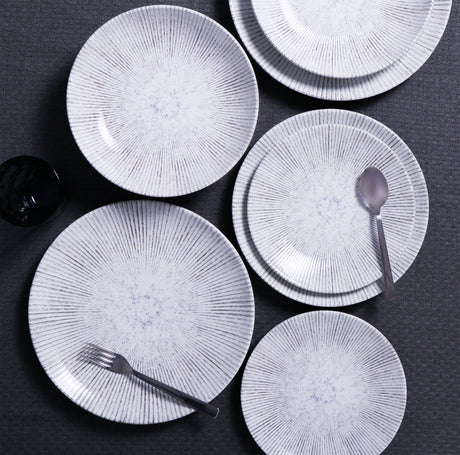 Tramontina Plato Llano Diamantina MaxForce en Porcelana 27 cm 12 unidades