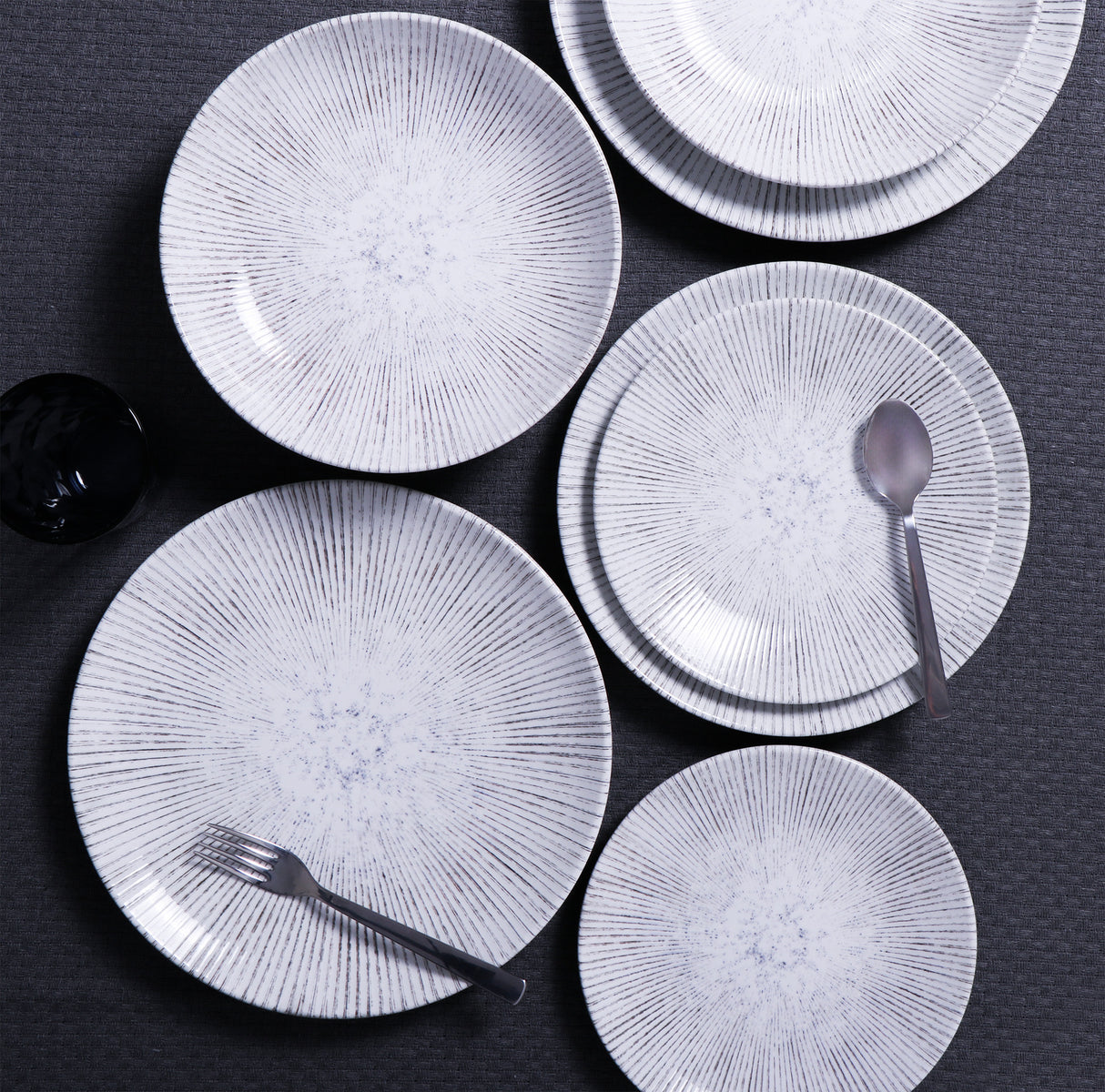 Tramontina Plato Hondo Diamantina MaxForce en Porcelana 25 cm 12 unidades