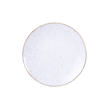 Juego de Platos Vajilla Porcelana Rústico Marrón 12 Piezas