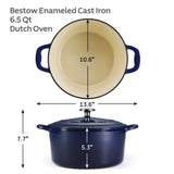 Tramontina Cocote de Hierro Fundido Esmaltado Azul 28 cm 6,2 L