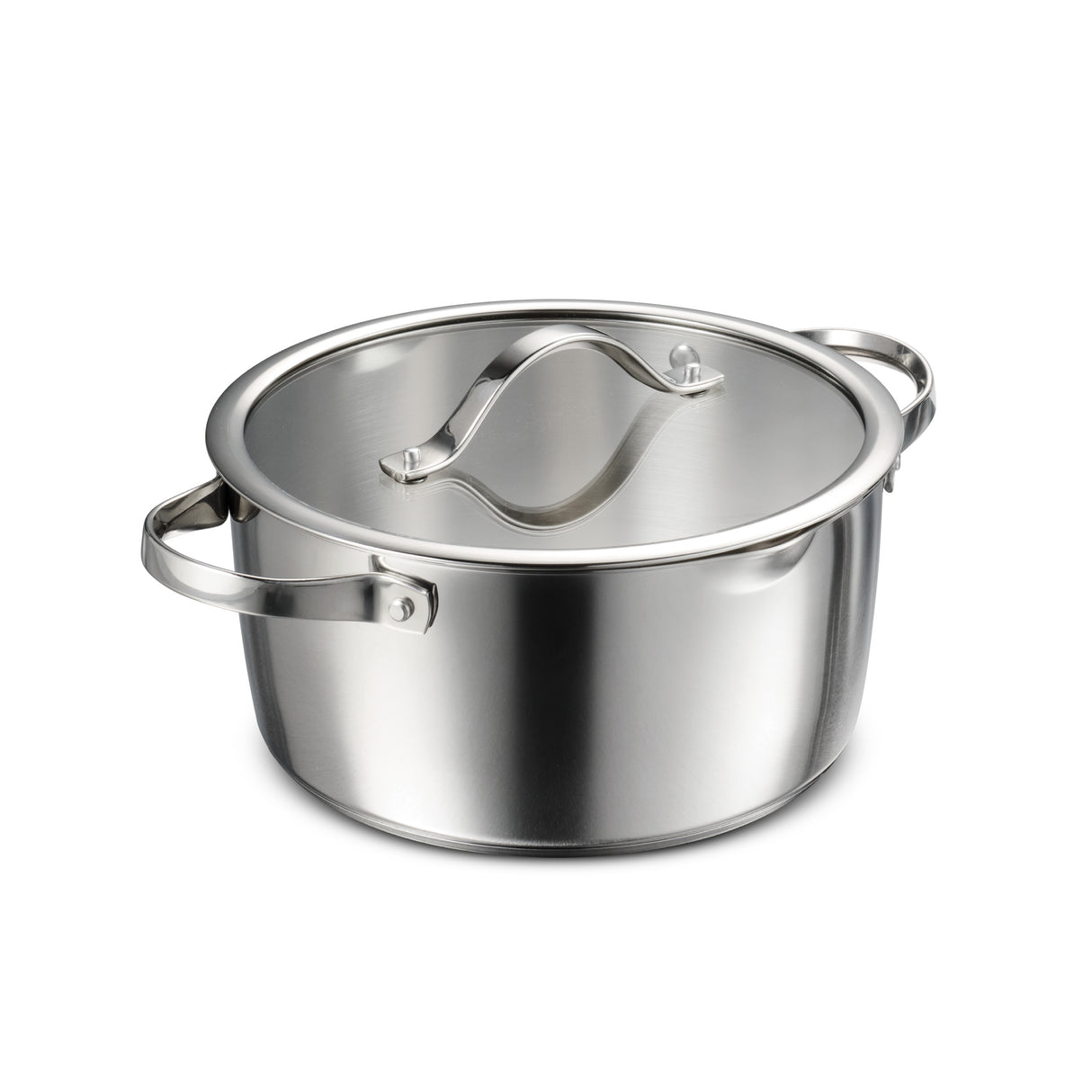 Tramontina Batería de Cocina de Acero Inoxidable Fondo Triple Tempo 4 piezas