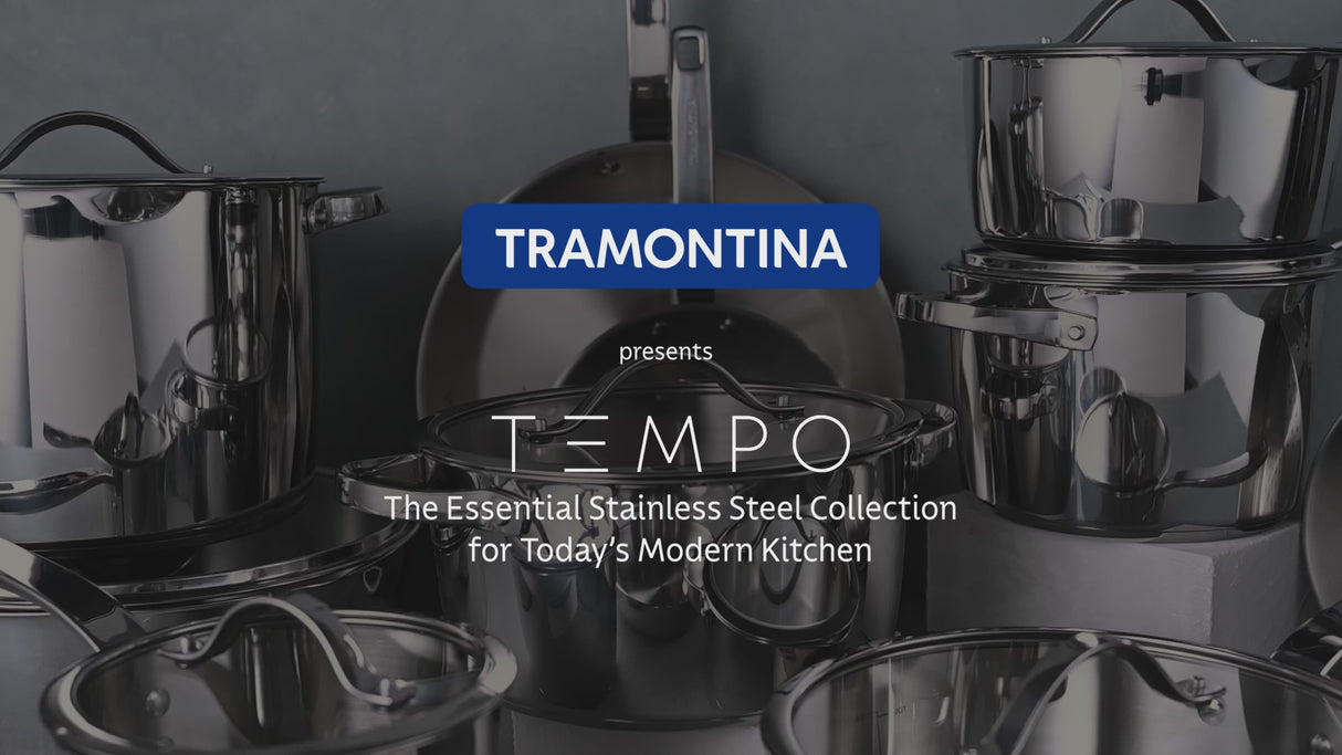 Tramontina Sartén de Acero Inoxidable Tempo 30 cm