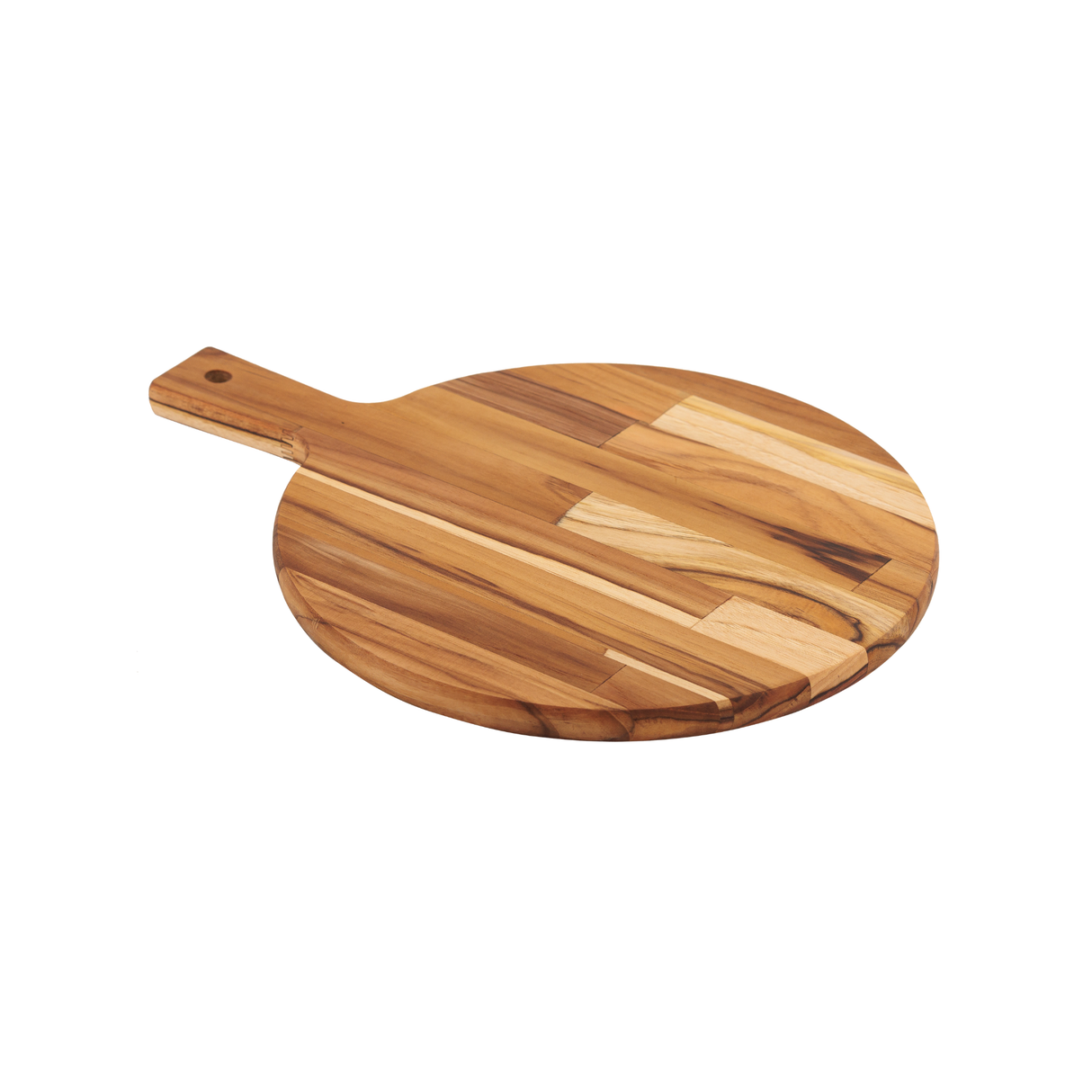 Tabla de cortar redonda para Pizza Madera Teca Kitchen 40 x 28 cm