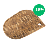 Tabla de Teca para Servicio e Presentación 45 x 33 x 3 cm Folium