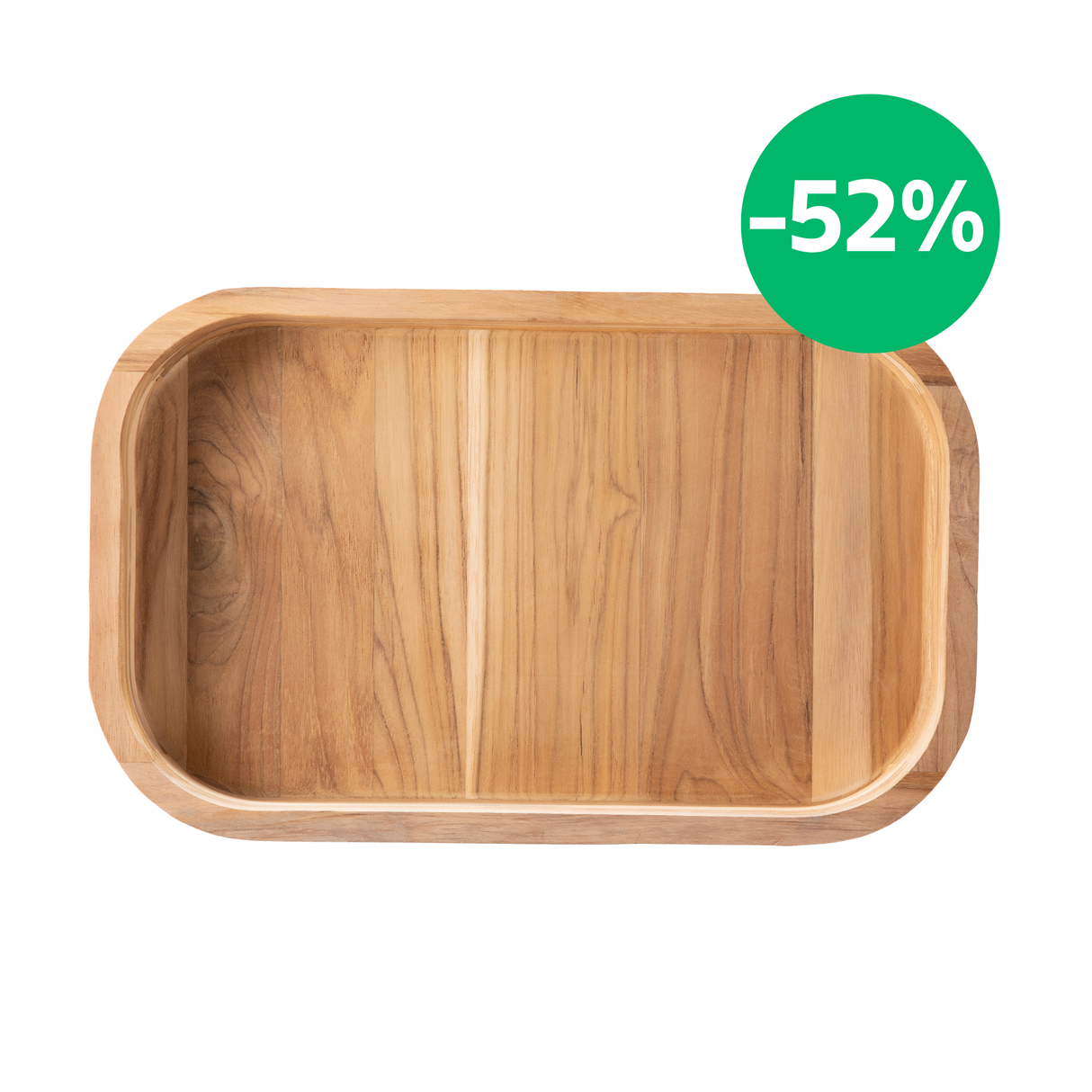 Bandeja de Madera Tropical 40 × 25 cm Churrasco Essencial